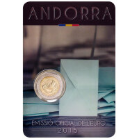 Andorra 2 Euro 2015 "Volljährigkeit - Wahlrecht"