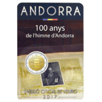 Andorra 2 Euro 2017 "100 Jahre Hymne"