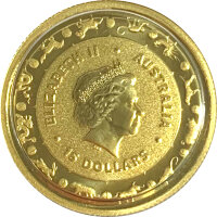Australien RAM Lunar 2018 Jahr des Hundes 1/10 oz Gold PP
