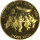 Südkorea 25.000 Won 1986 XXIV. Olympische Sommerspiele 1988 in Seoul "Volkstanz" Gold PP