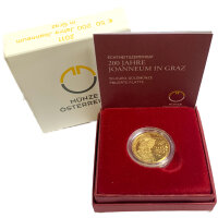 Österreich 50 Euro 2011 200 Jahre Joanneum in Graz Gold