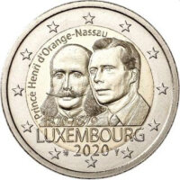 Luxemburg 2 Euro 2020 "Prinz Henri"