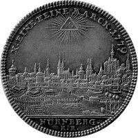 Nürnberg Reichsstadt 1 Konventionstaler 1779 - Titel...