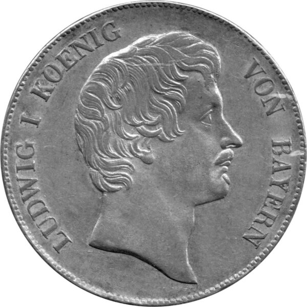 Bayern 1 Kronentaler 1837 - König Ludwig I. 1825-1848, KM#751