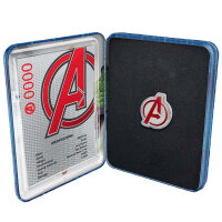 Fiji Avengers Logo 2020 1 oz Silber I PP Coloriert