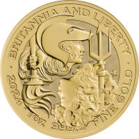 UK Britannia und Liberty 2024 1 oz Gold