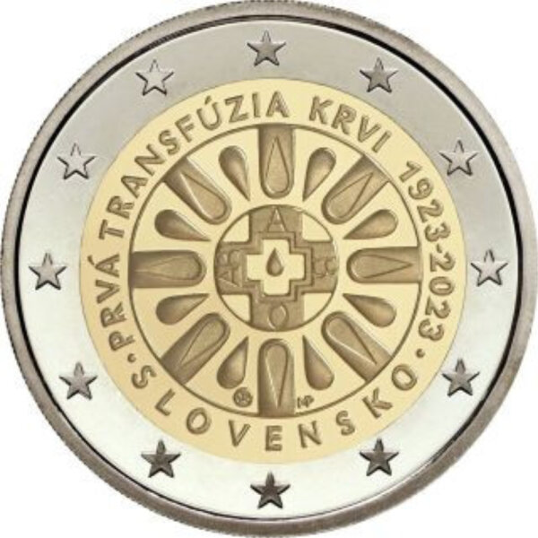 Slowakei 2 Euro 2023 "Erste Bluttransfusion"
