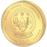 Ruanda Nautical 2023 Great Eastern 1 oz Gold