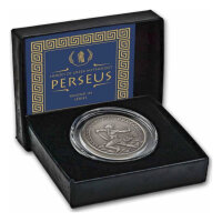 Niue Helden der Griechischen Mythologie Perseus 2024 1 oz Silber | Antik Finish