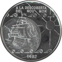 Andorra 10 Diners 1992 - 500 Jahre Entdeckung Amerikas -...