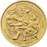 UK Myths and Legends 7. Ausgabe Beowulf 2024 1 oz Gold