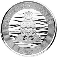 Cayman Inseln Sea Life Blue Marlin - Speerfisch 2023 1 oz Silber