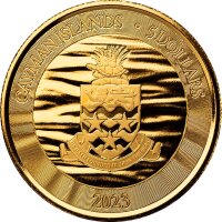 Cayman Inseln Sea Life Blue Marlin - Speerfisch 2023 1 oz Gold