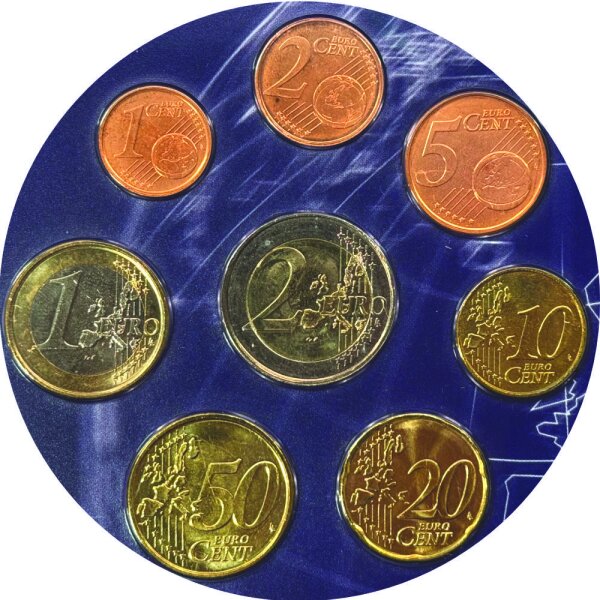 Belgien 3,88 Euro div. - Albert II -  "KMS"