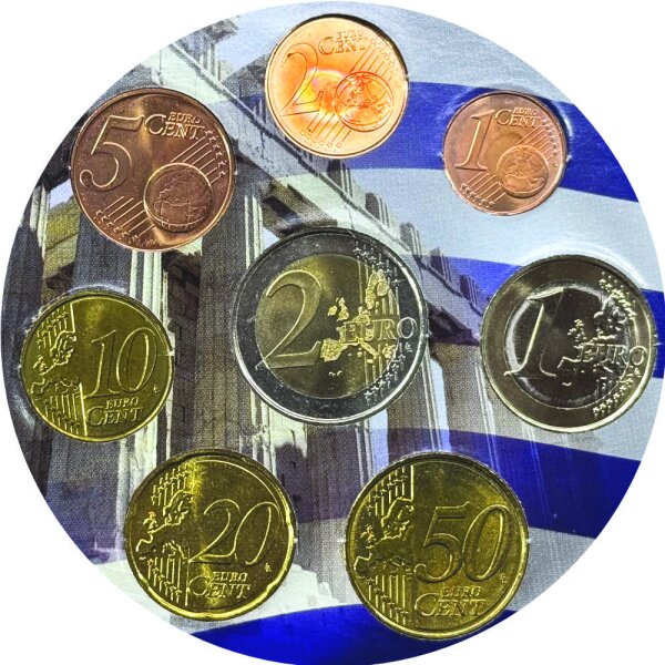 Griechenland 3,88 Euro div. "KMS"
