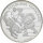 Frankreich 100 Francs 1990 - Oly. Albertville 1992 "Eishockey" - Silber PP