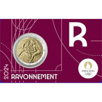 Frankreich 2 Euro 2024 "Olympiade in Paris Herkules"