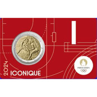 Frankreich 2 Euro 2024 "Olympiade in Paris Herkules"