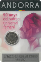 Andorra 2 Euro 2020 "Frauenwahlrecht"