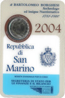 San Marino 2 Euro 2004 "Borghesi"