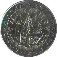 San Marino 2 Euro 2005 "Jahr der Physik"