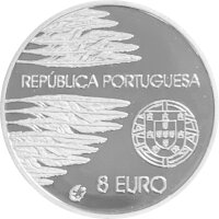 Portugal 8 Euro 2005 60 Jahre Frieden und Freiheit - Silber