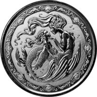 Samoa Mermaid 2023 Mutter & Tochter 1 oz Silber