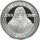 Kongo 10 Francs 2000 - "Jesus Christ" - Silber PP