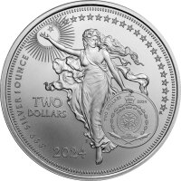 Niue Icons of Inspiration 2024 William Shakespeare - 1 oz Silber