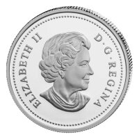Kanada 1 Dollar 2005 40 Jahre Nationalflagge - Silber