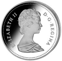 Kanada 1 Dollar 1981 Eisenbahn - Silber