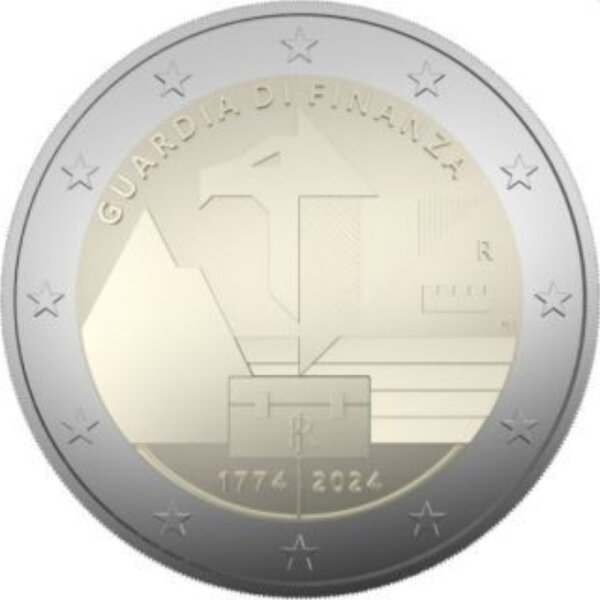 Italien 2 Euro 2024 "Zoll- und Finanzpolizei"