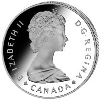 Kanada 1 Dollar 1985 Nationalpark - Silber PL