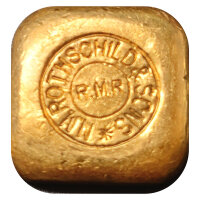 50 Gramm Goldbarren N.M. Rotschild & Sons - R.M.R