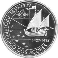 Portugal 100 Escudos 1989 - Portugiesische Entdeckungen...