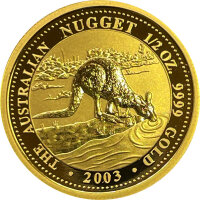 Australien Känguru 2003 1/2 oz Gold