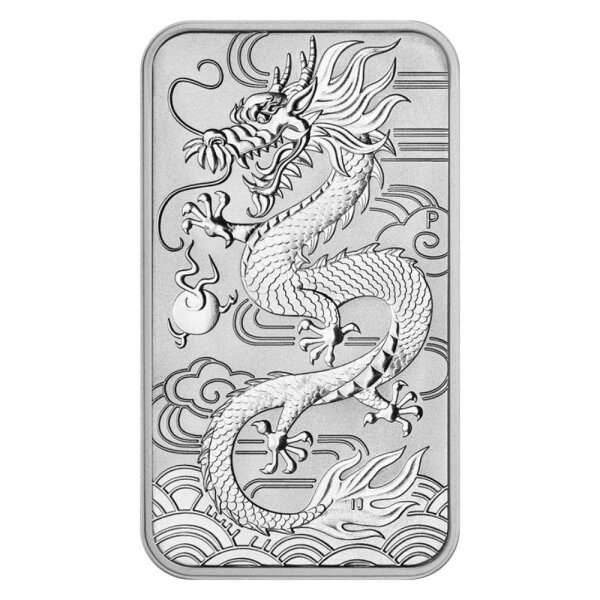 Australien Rectangular Dragon 2018 1 oz Silber