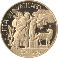 Vatikan 50 Euro 2002 "Wurzel des Glaubens - Abrahams...