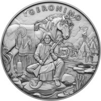 Round Legendary Warriors Geronimo 1 oz Silber