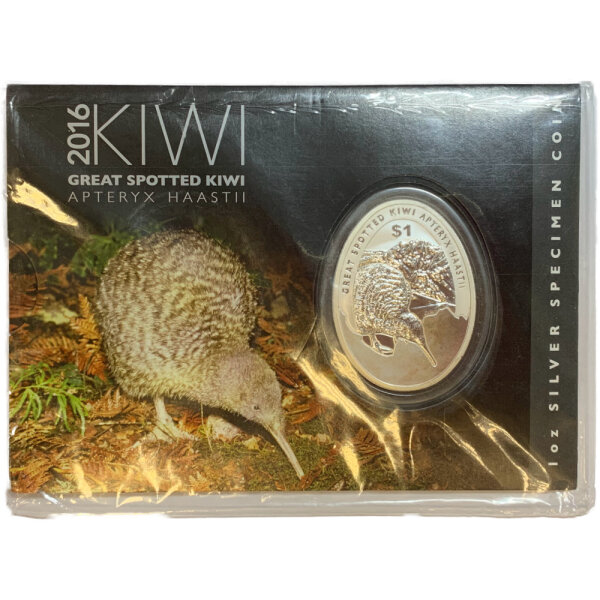 Neuseeland Kiwi 2016 1 oz Silber