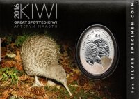 Neuseeland Kiwi 2016 1 oz Silber im Originalblister