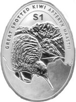 Neuseeland Kiwi 2016 1 oz Silber im Originalblister