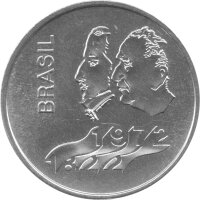 Brasilien 20 Cruzeiros 1972  "150. Jahrestag der...