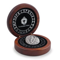 Niue Wikinger 2016 Harald Fairhair - 2 oz Silber | High Relief Antik Finish
