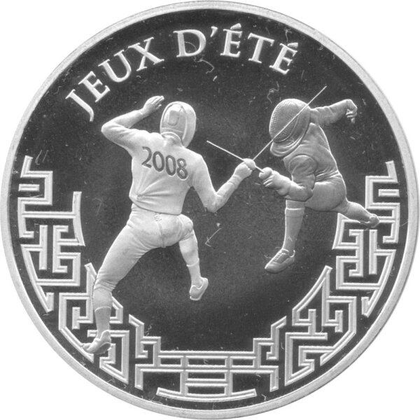 Frankreich 1,5 Euro 2006 - Fechten - Silber PP