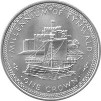 Isle of Man 1 Crown 1979 - 1000 Jahre Tynwald...
