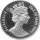Isle of Man 1 Crown 1986 - XIII. Fußball WM 1986 in Mexiko "Zweikampf" - Ku-Ni versilbert PP