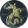 Russland Sankt Georg 2017 1 oz Silber - Gold Black Edition