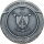 Kamerun Carved Skull 2018 Clade Mortis 1 oz Silber | High Relief Antik Finish