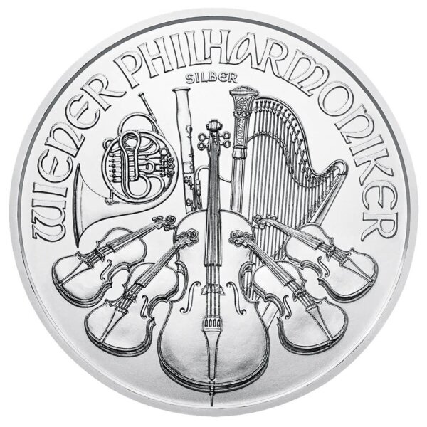 Österreich Wiener Philharmoniker 2019 1 oz Silber